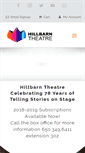 Mobile Screenshot of hillbarntheatre.org